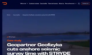 Preview of the Geopartner Geofizyka Case Study