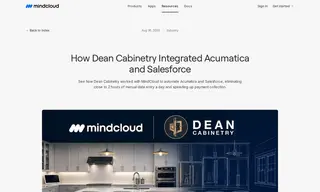 Preview of the Dean Cabinetry Case Study