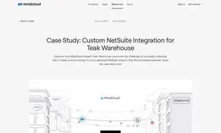 Preview of the Teak Warehouse Case Study