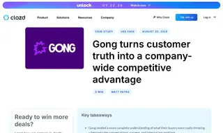 Preview of the Gong Case Study