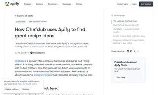Preview of the ChefClub Case Study