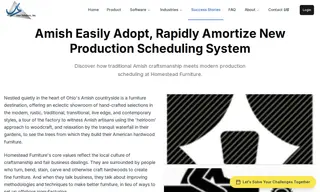Preview of the Homestead Furniture Case Study