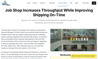 Preview of the Technical Glass Products Case Study