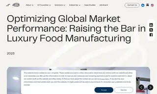 Preview of the Leading Luxury Food Manufacturer Case Study