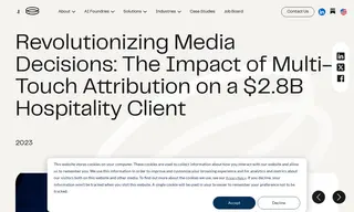 Preview of the $2.8b Hospitality Client Case Study
