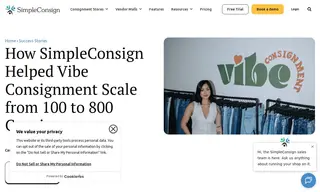 Preview of the Vibe Consignment Case Study