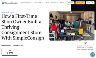 Preview of the Jolliffe's Consignment Boutique Case Study
