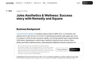 Preview of the Jules Aesthetics & Wellness Case Study