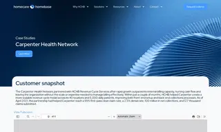 Preview of the The Carpenter Health Network Case Study