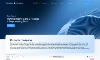 Preview of the Optimal Home Care & Hospice Case Study