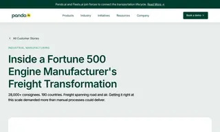 Preview of the Fortune 500 Engine Manufacturer Case Study