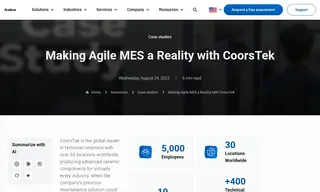 Preview of the CoorsTek Case Study