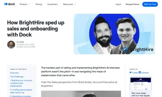Preview of the BrightHire Case Study