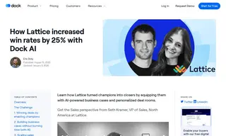 Preview of the Lattice Case Study