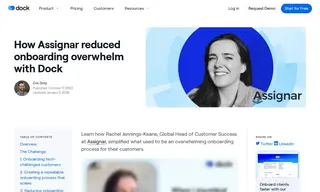 Preview of the Assignar Case Study