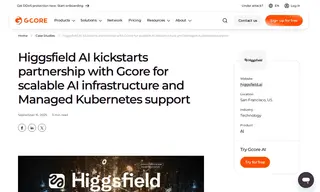 Preview of the Higgsfield AI Case Study