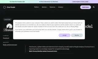 Preview of the Paramount Case Study