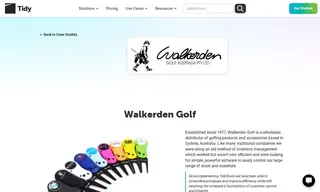 Preview of the Walkerden Golf Case Study