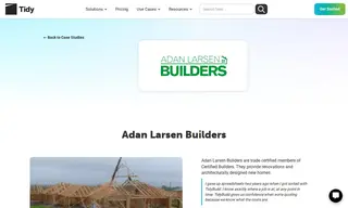 Preview of the Adan Larsen Builders Case Study
