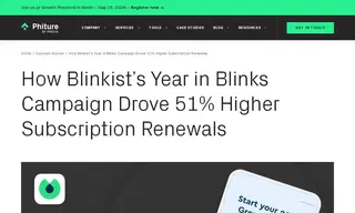 Preview of the Blinkist Case Study