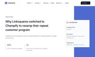 Preview of the LinkSquares Case Study