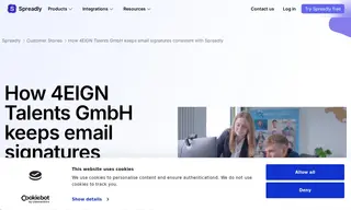 Preview of the 4eign Talents GmbH Case Study