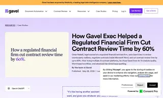 Preview of the Regulated Financial Services Firm Case Study