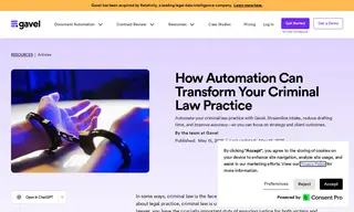 Preview of the Relativity Case Study