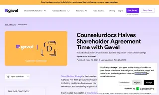 Preview of the Counselurdocs Case Study