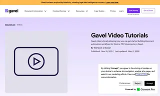 Preview of the Relativity Case Study