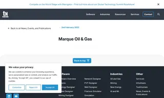 Preview of the Marque Oil & Gas Case Study