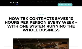 Preview of the Tek Contracts Case Study
