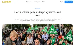 Preview of the The Greens Case Study