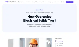 Preview of the Guarantee Electrical Case Study