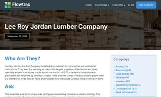 Preview of the Lee Roy Jordan Lumber Company Case Study