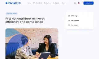 Preview of the First National Bank Case Study