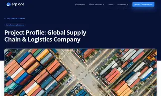 Preview of the Global Supply Chain & Logistics Company Case Study