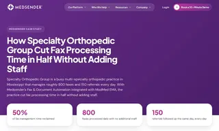 Preview of the Specialty Orthopedic Group Case Study