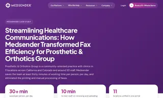 Preview of the Prosthetic & Orthotics Group Case Study