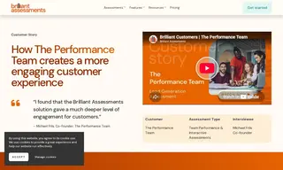 Preview of the The Performance Team Case Study