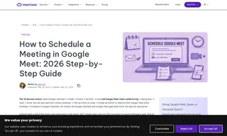 Preview of the Google Meet Case Study