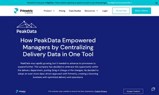 Preview of the PeakData Case Study