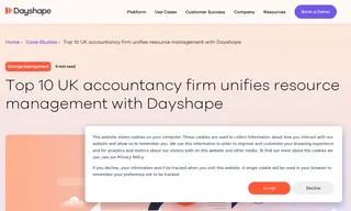 Preview of the Top 10 UK Accountancy Firm Case Study
