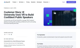 Preview of the IE University Case Study