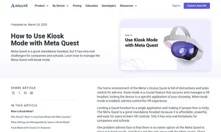 Preview of the Meta Quest Case Study