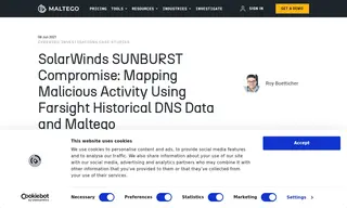 Preview of the SolarWinds Case Study