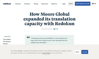 Preview of the Moore Global Case Study