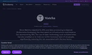 Preview of the Matcha Case Study