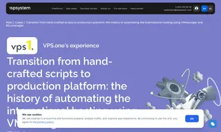 Preview of the VPS.one Case Study
