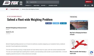 Preview of the Michelli Weighing & Measurement Case Study